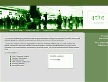 Tablet Screenshot of acireinc.com